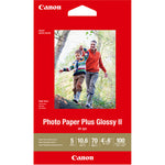 Canon PP-301 Photo Paper Plus Glossy II 4"x6" 100 Sheets - White